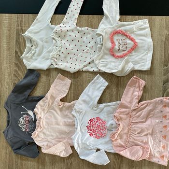 Lot t shirt bebe fille