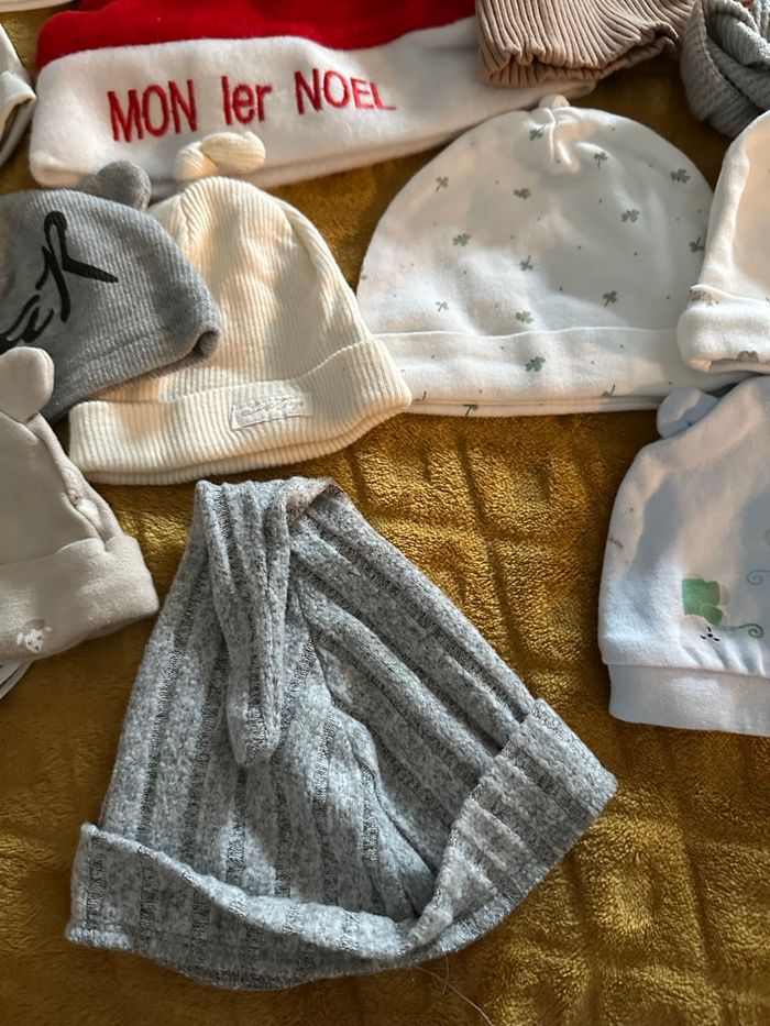 Lots bonnet bébé - photo numéro 4