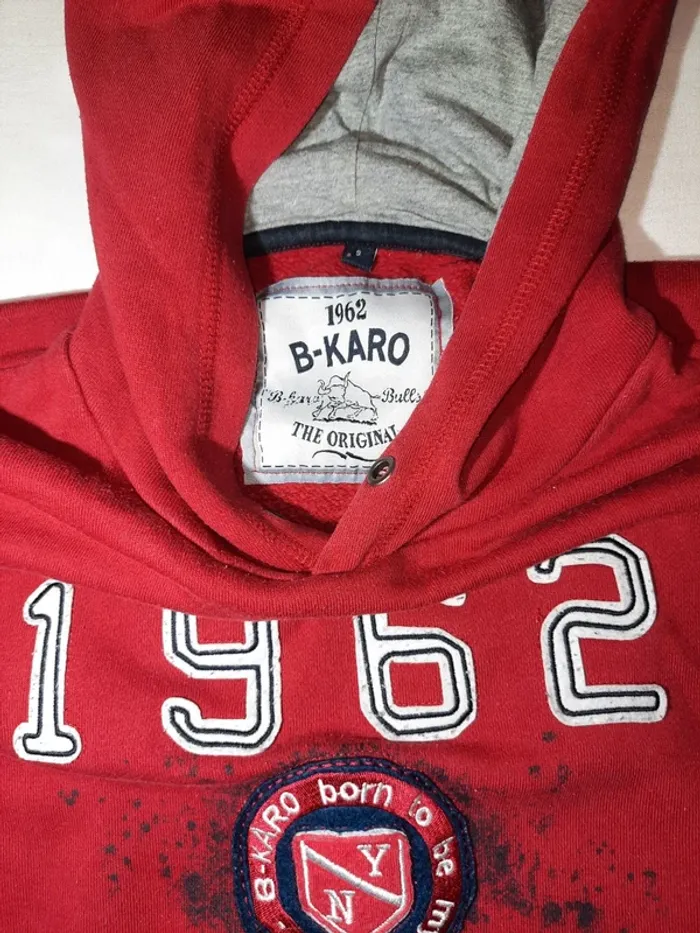 Pull à capuche b-karo - photo numéro 4