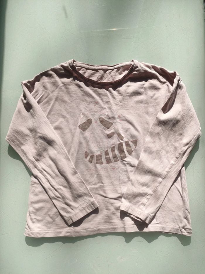 Maillot manches longues fille 7-8 ans