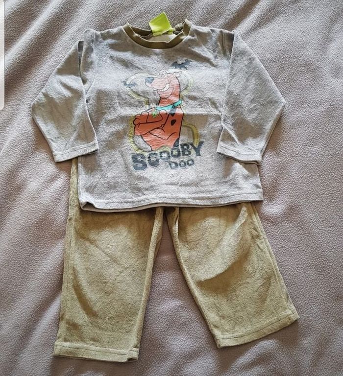Pyjama long velour