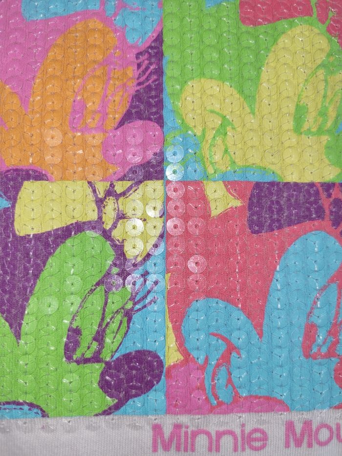 T shirt manches courtes disneyland paris minnie mouse - photo numéro 3