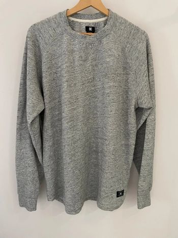 Crewneck grey DC Shoes Mens Large Skateboard Brand