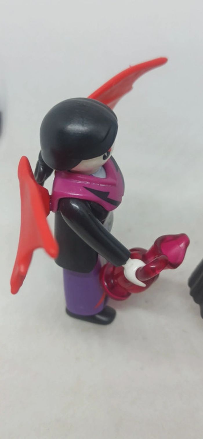 Femme et homme vampire avec pichet et verre playmobil - photo numéro 7