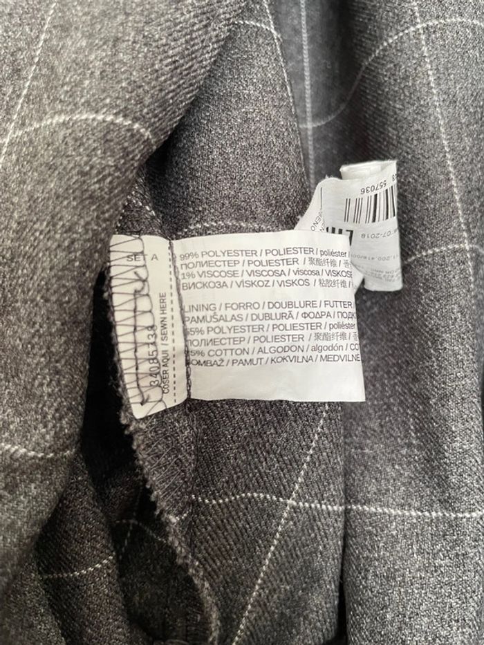 Combinaison à carreaux mango taille 36 - photo numéro 6