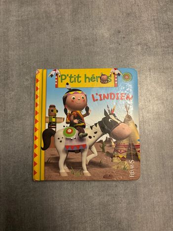 Livre petit héros l indien