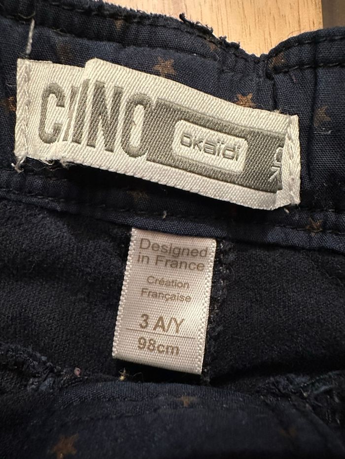 Short Velours Noir Okaïdi 3 Ans - photo numéro 5