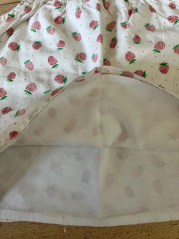 Ensemble blouse à bretelles + short en jeans 2-3ans H&M - photo numéro 4