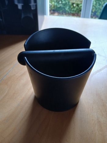 Bac à Marc de Café avec Barre de Chocs Amovible, Base Antidérapante