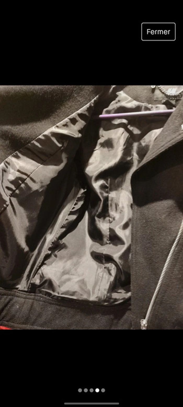 Veste noire H&m taille 38/M neuf sans étiquette - photo numéro 4