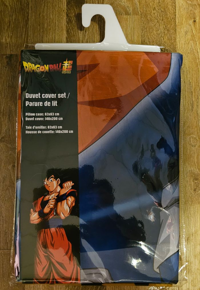 Parure de lit simple (housse de couette + taie d'oreiller) - Dragon Ball Super - photo numéro 2