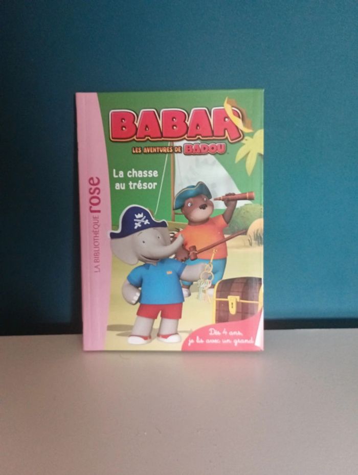 Livre Babar, les aventures de Badou : La chasse au trésor