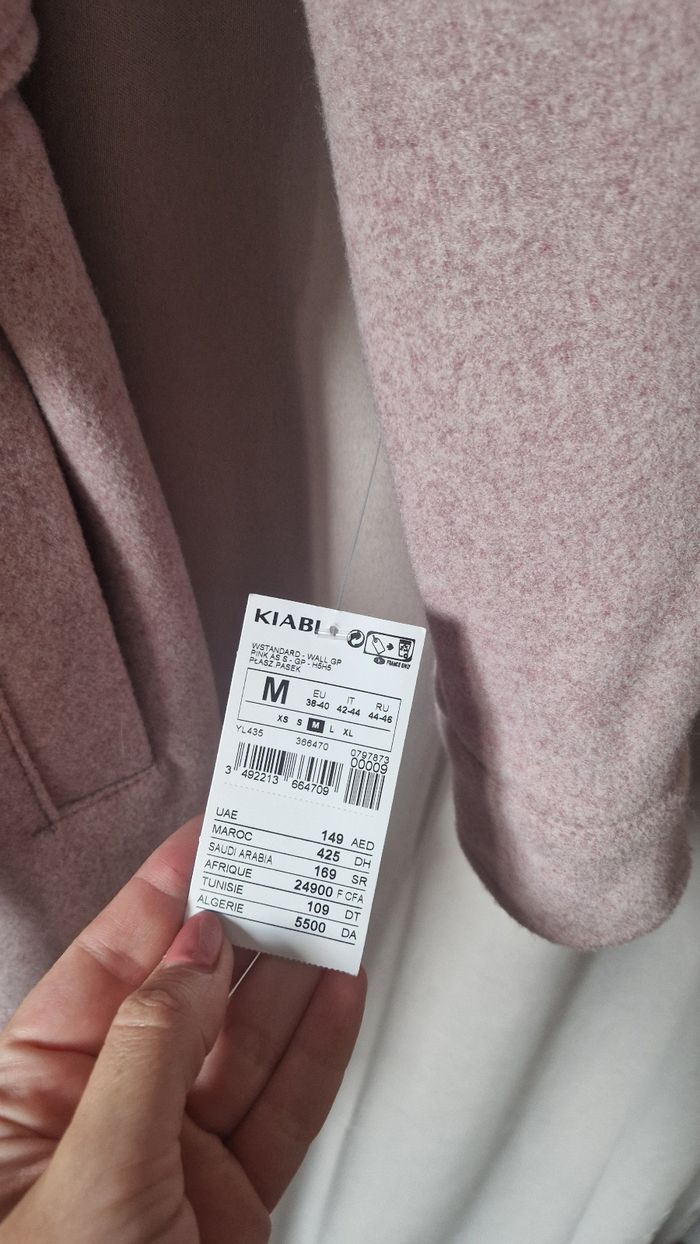 Veste surchemise rose à ceinture Kiabi - photo numéro 4
