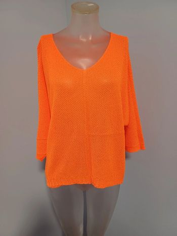 Pull en maille col V