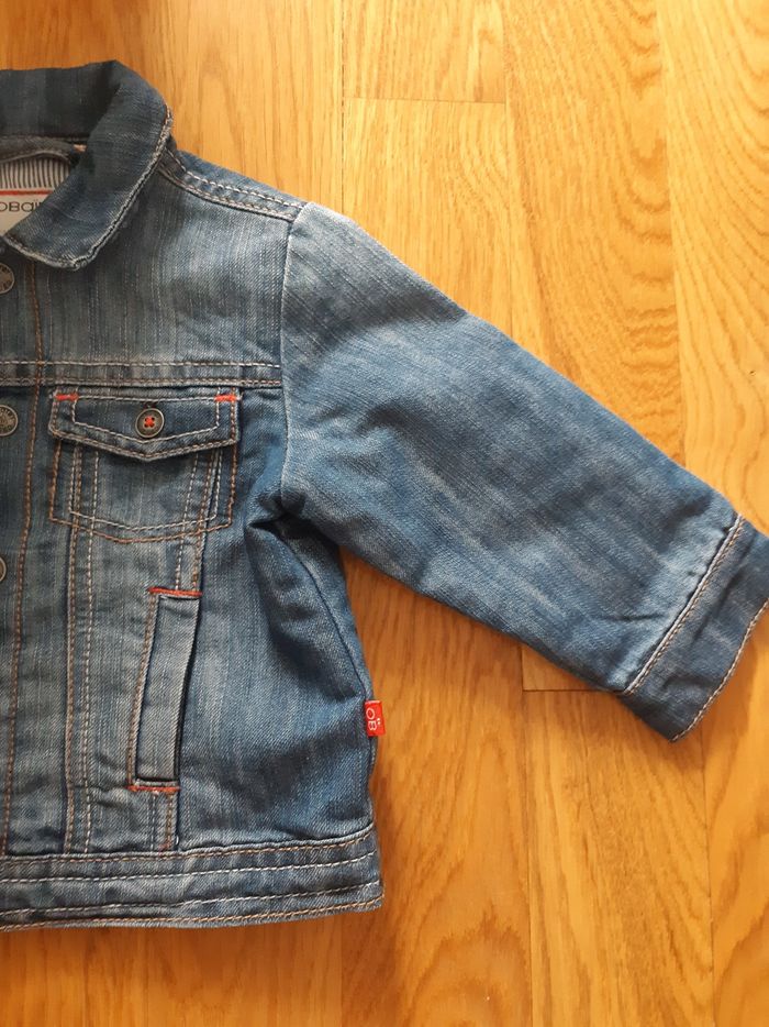 Veste en jean 6 mois - photo numéro 2