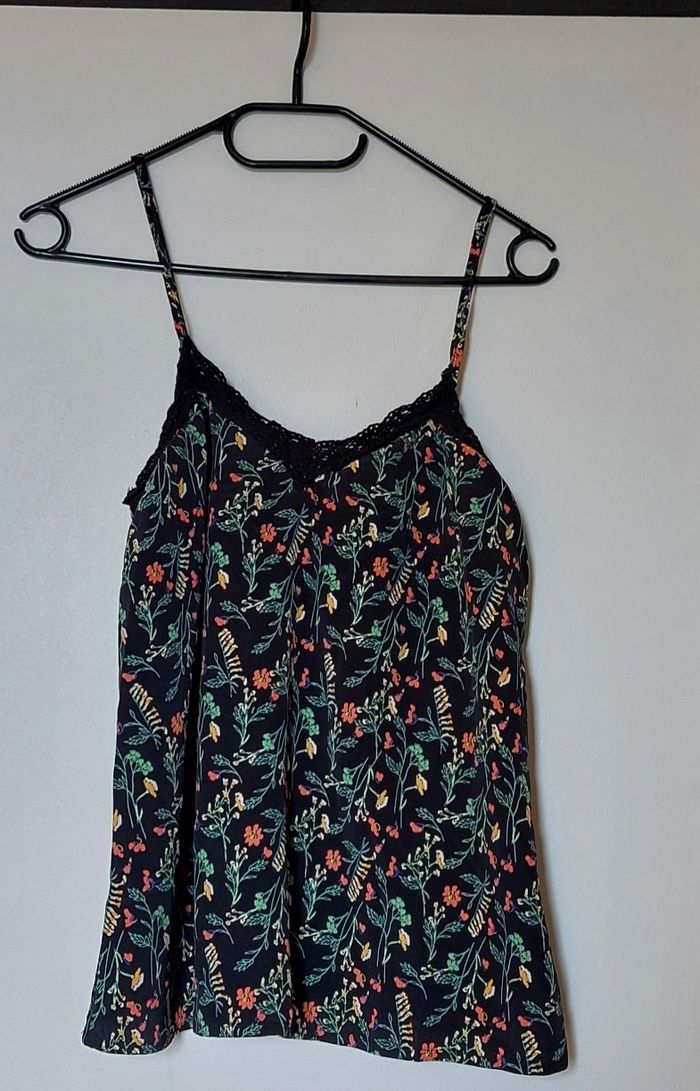 Débardeur fluide à bretelles réglables