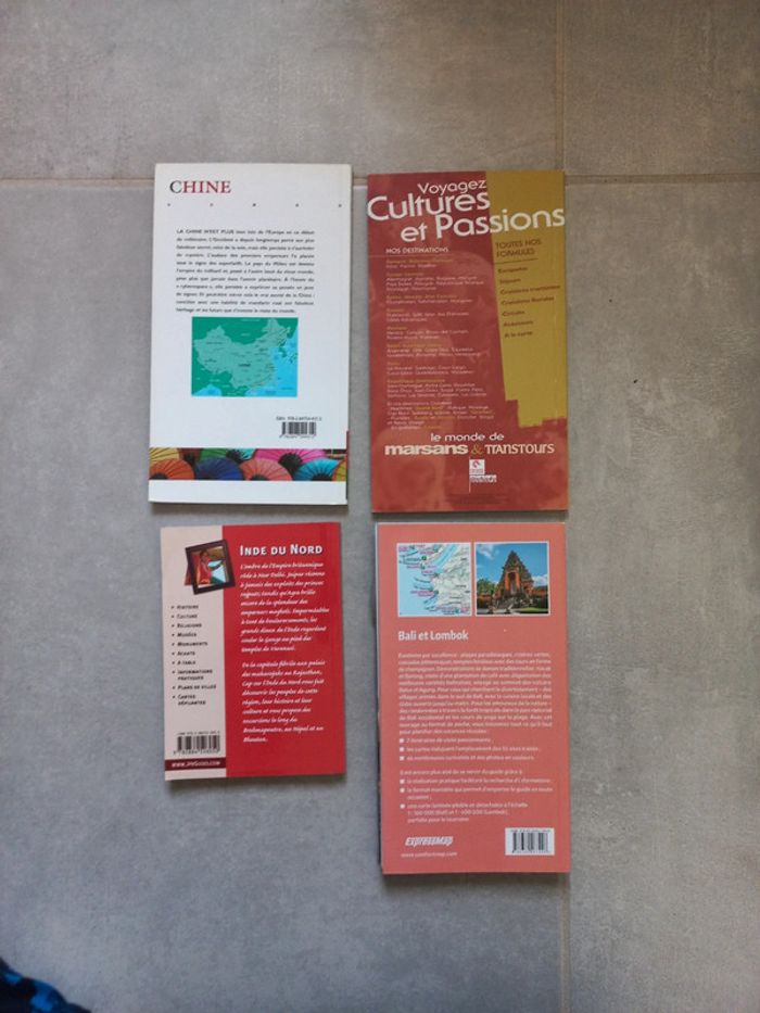 📖 Lot de 3 livres voyage Chine Inde Russie Bali et Lombok - photo numéro 2