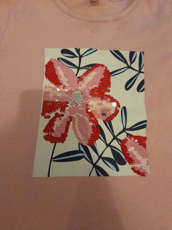 Tee shirt manches longues à sequins - photo numéro 2