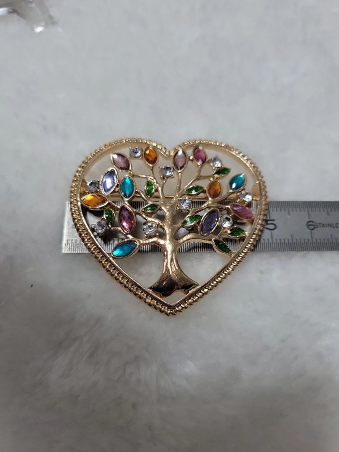 Arbre de vie coeur multicolores - photo numéro 6