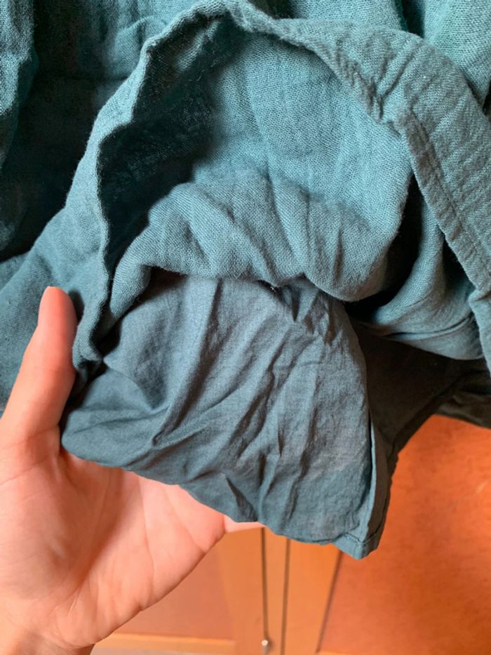 Jupe vert d'eau taille 42 Camaieu - photo numéro 3