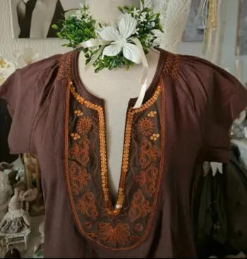 Haut marron La Redoute Taille 42/44 Neuf
