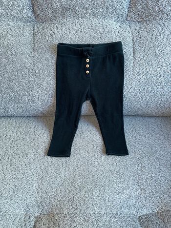 Legging côtelé noir Kiabi