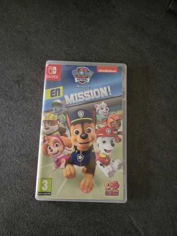Jeu Nintendo switch nickelodeon paw patrol / pat patrouille en mission
