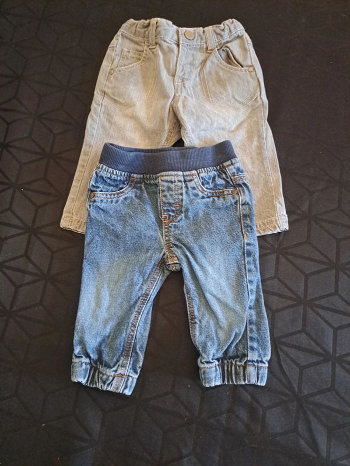 Lot de 10 pantalons multimarques 9mois - photo numéro 6