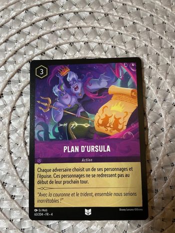Carte Lorcana - Plan d’Ursula - 63/204 - FR - 4