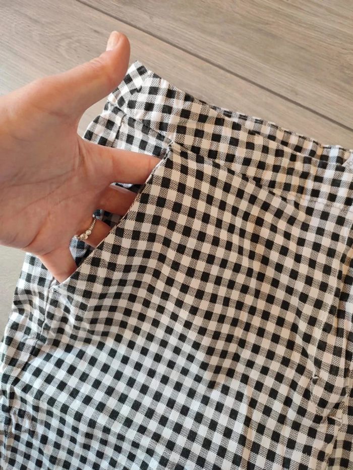 Pantalon à carreaux Blancheporte taille 40 - photo numéro 3