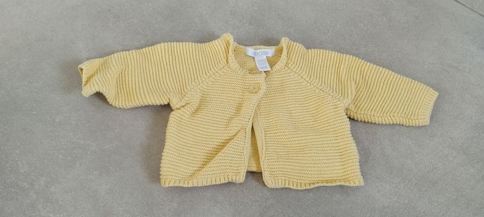 Gilet fille 1 mois obaibi