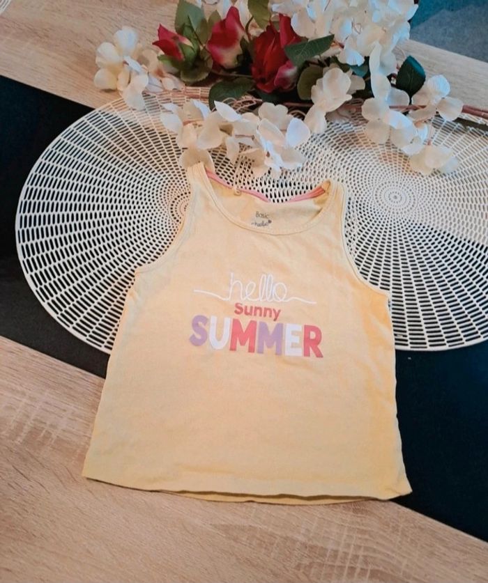 Débardeur, taille 5 ans, marque Charlie et prune