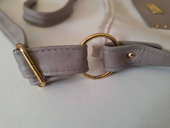 Sac à bandoulière bicolore zippé - photo numéro 3