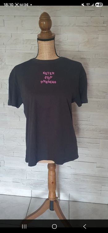 T-shirt gris cendrillon disney taille 38