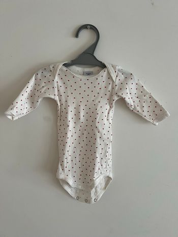 Body petit cœurs 60cm