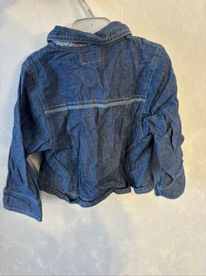 Petite veste fine en jean pour fille – taille 3 ans / 98 cm. - photo numéro 2