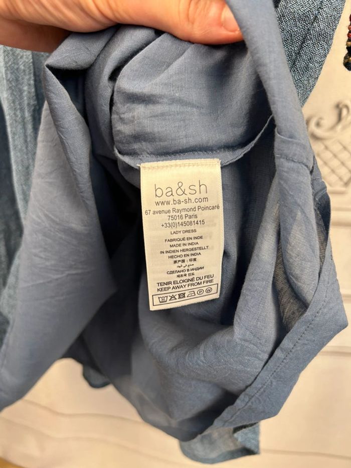 Robe courte bleu Ba&sh T1 / S neuve - photo numéro 7