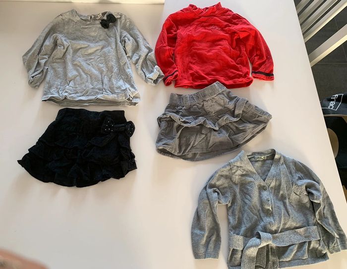 Lot 5 pièces 23/24 mois