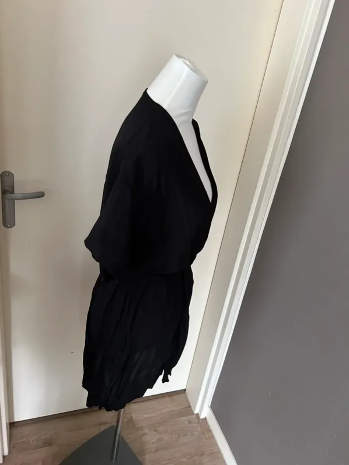 & other stories robe noire, femme taille 40 - photo numéro 6
