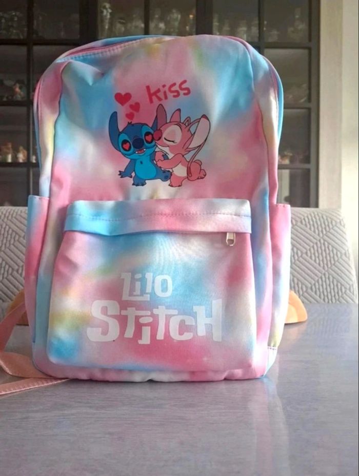Lot Lilo & Stitch : sac à dos, lunch box et trousse - Neuf - photo numéro 2