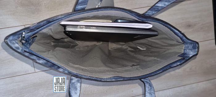 Gallantry Paris : Sac à Main effet Denim Bleu - photo numéro 8