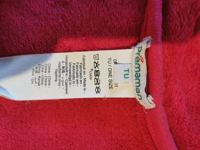 Couverture épaisse chaude rose lapin enfant bébé 73 X 108 cms prémaman - photo numéro 4