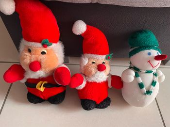 Peluche noel vintage