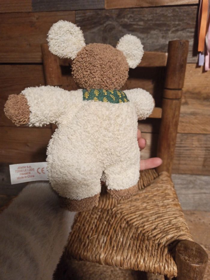 Peluche souris Jemini vintage éponge Be - photo numéro 6