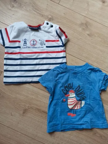 Lot de 2 t-shirt