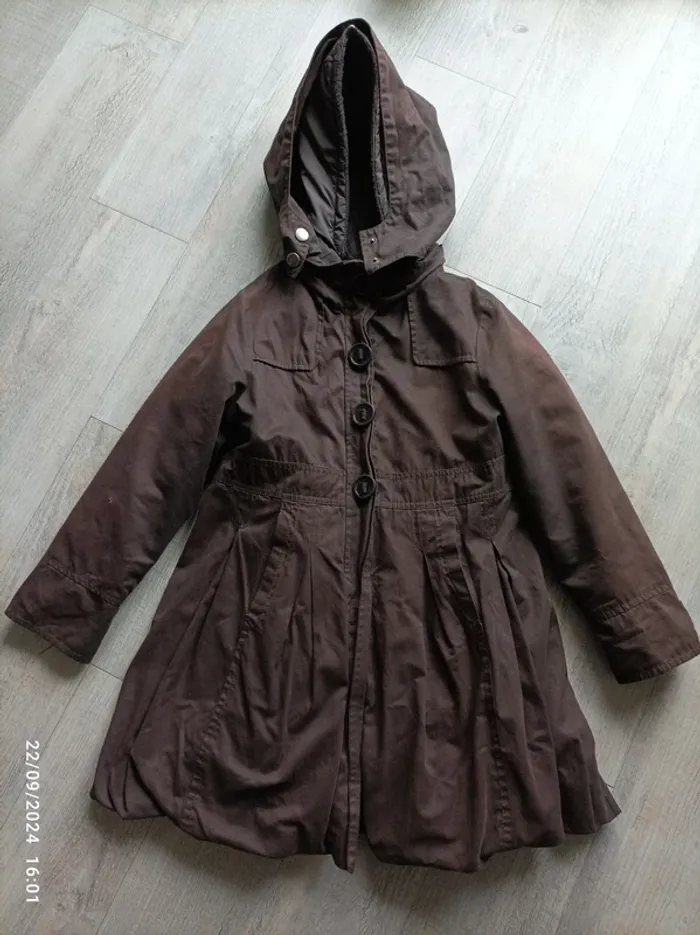 Manteau chaud, 2 en 1, 8 ans