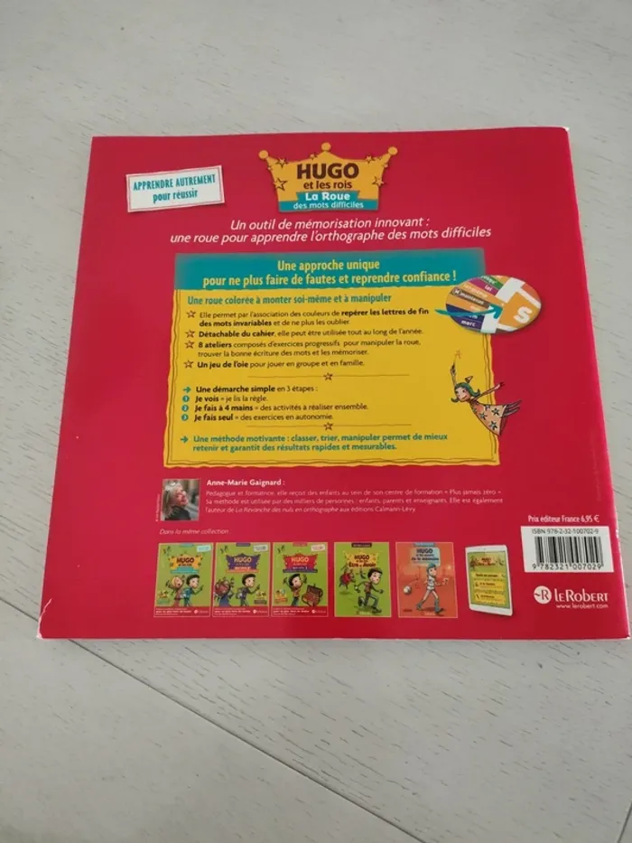 cahier "Hugo et les rois – La roue des mots difficiles" - photo numéro 8
