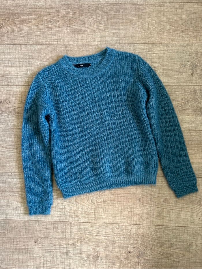 Pull bleu à manches longues Vero Moda taille XS TBE - photo numéro 7