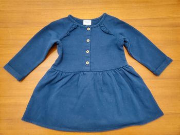 Robe marine pailletée 18mois