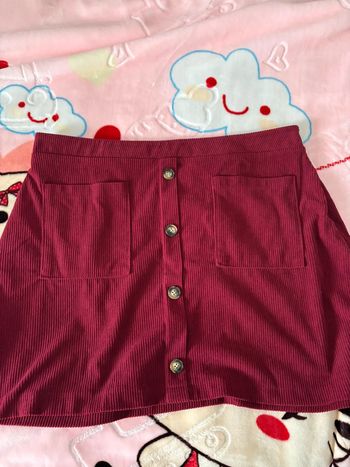 Jupe bordeaux